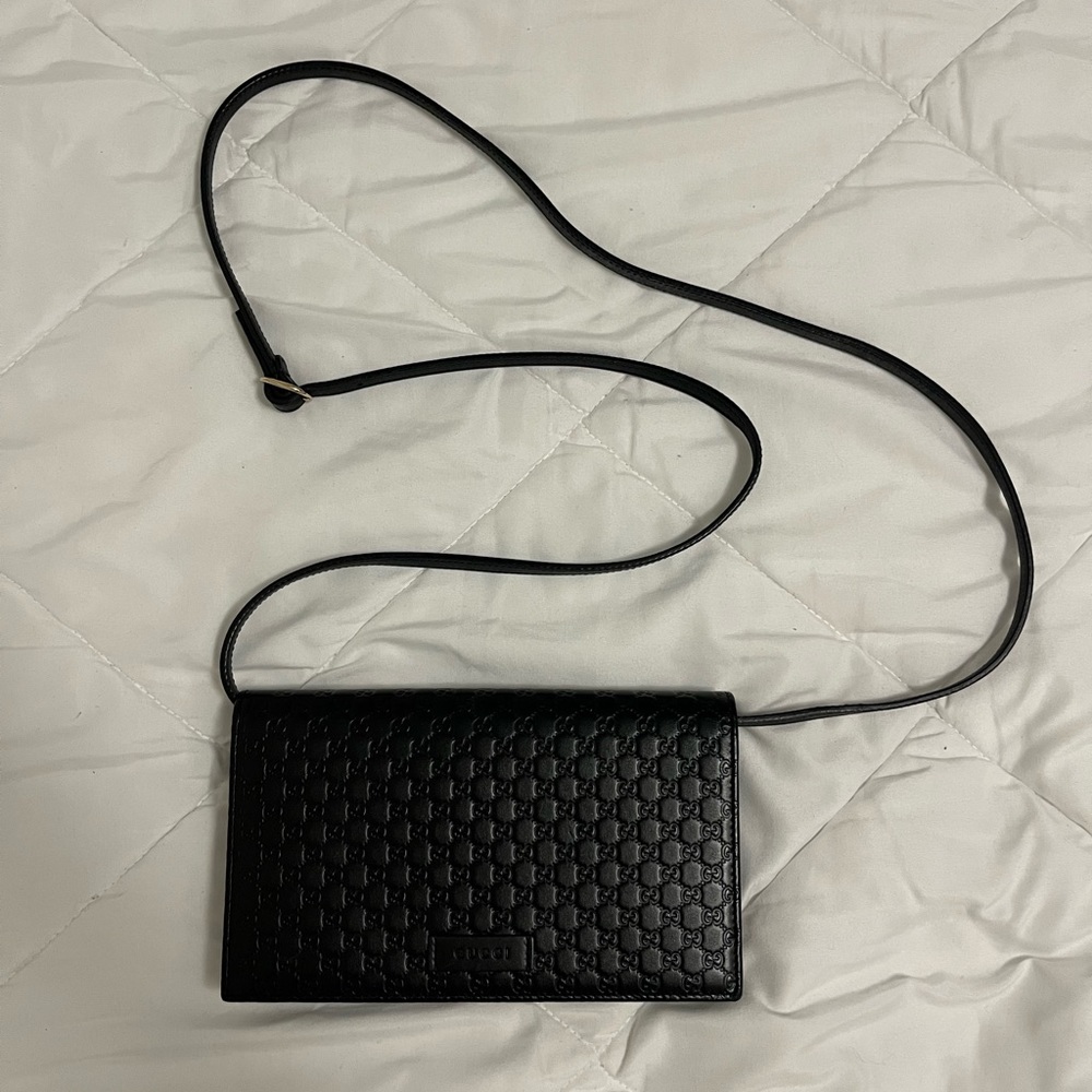 Gucci Microguccissima Crossbody Bag